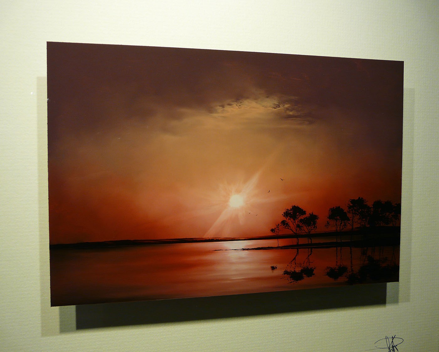 Silent Place by Richard Rowan, Landscape | Bird | Water