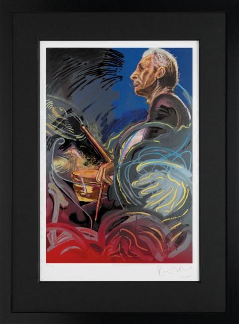 The Blue Smoke Room - Charlie by Ronnie Wood, Pop | Music | Figurative