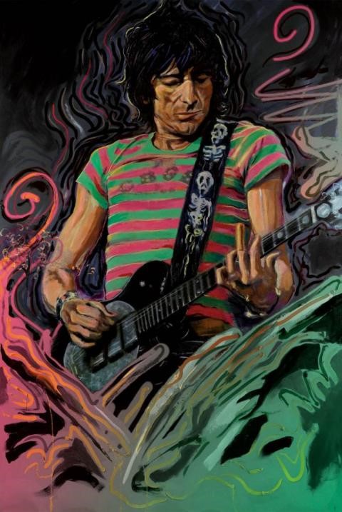 The Blue Smoke Suite - Ronnie by Ronnie Wood, Pop | Figurative | Music