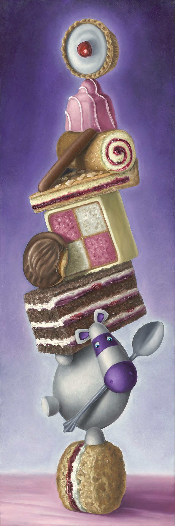 Rolling Scones & Let them Eat Cake by Peter Smith Rolling Scones & Let them Eat Cake by Peter Smith, Family | Rare
